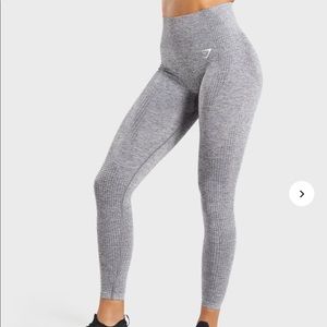 Gray Vital seamless gymshark leggings